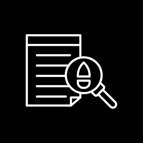 Evidence Line Inverted Icon Vector Art At Vecteezy