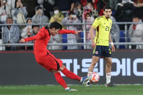 손흥민 콜롬비아전 100점 만점에 70점개선할 점 분명히 나왔다 노컷뉴스