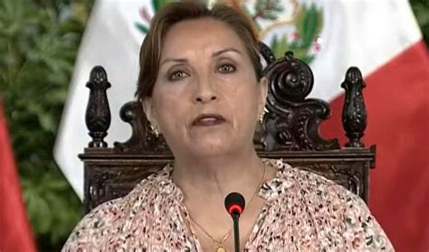 Dina Boluarte El Congreso De Perú Rechazó Su Destitución