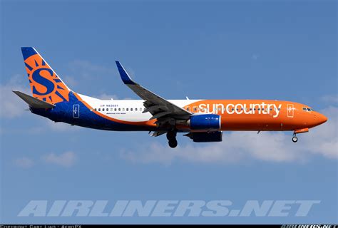 Boeing 737 8kn Sun Country Airlines Aviation Photo 6911887