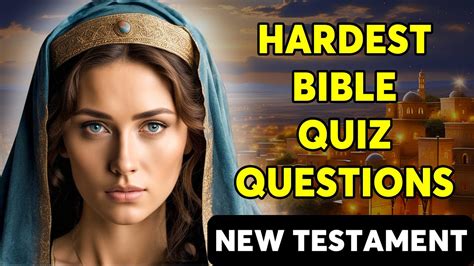 The New Testament Quiz Bible Questions To Test Your Bible