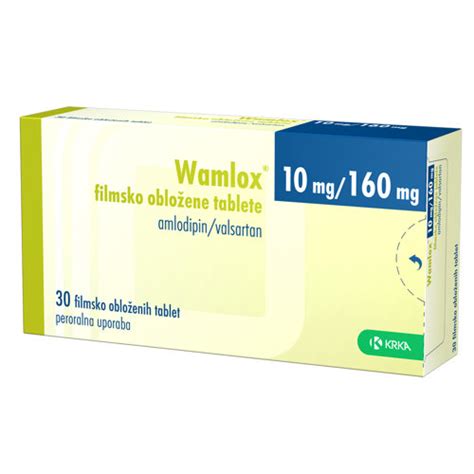 Wamlox 10 Mg160 Mg Filmsko Obložene Tablete Krka