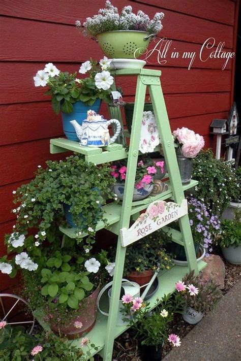 Jai transformé mon jardin en recyclant tout plein didées originales