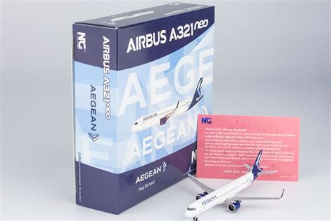 Aegean Airlines Airbus A321neo SX NAG NG Models 13080 Modelo A Escala 1