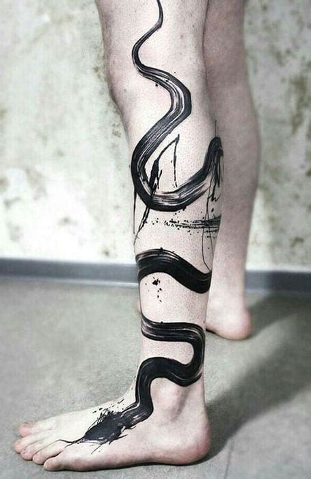 Top more than 80 snake tattoo designs leg super hot - vova.edu.vn