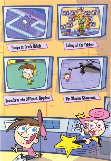 The Fairly Oddparents Shadow Showdown Cover Or Packaging Material