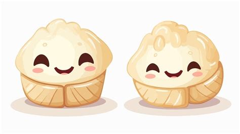 Adorable Chinese Dumpling Character For Dim Sum Lovers Premium Ai