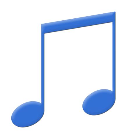 Download High Quality music notes transparent blue Transparent PNG ...