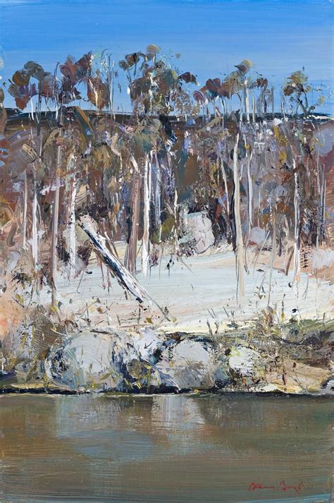 Arthur Boyd Shoalhaven Riverbank C Landscape Art Australian