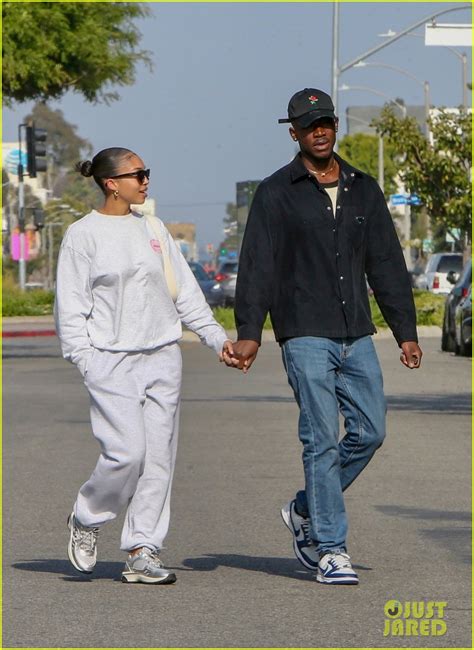 Radiant Lori Harvey Holds Hands With Damson Idris During A Shopping