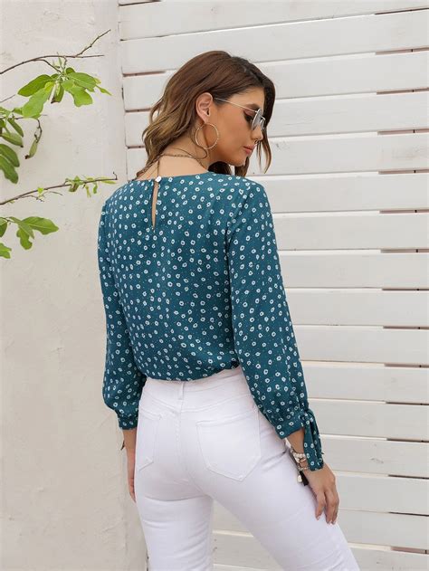 Shein Lune N Florzinhas Boho Blusa Shein Brasil