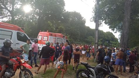 Urgente Casal Sofre Acidente De Moto E Homem M0rre Na Hora Em Manaus