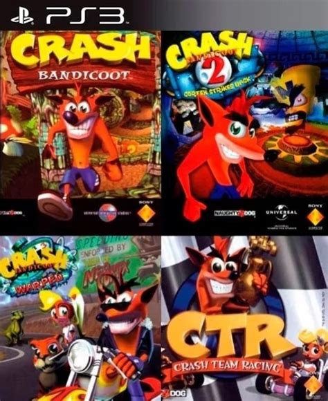 Ps Crash Bandicoot Collection Juegos