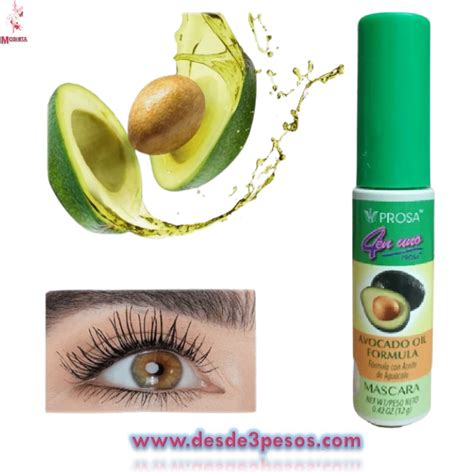 Mascara PROSA Formula Con Aceite De Hueso De Aguacate 12g PROSA