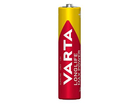 Varta Longlife Max Power alkáli AAA ceruza elem 4 db Ár 1 480 Ft