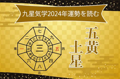 九星気学 五黄土星 2024年の運勢と吉方位祐気どり 福岡 久留米 佐賀