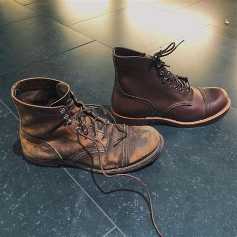 Pin By B Rendsson On Rugged Rags Old Boots Red Wing Shoes Mens Boots