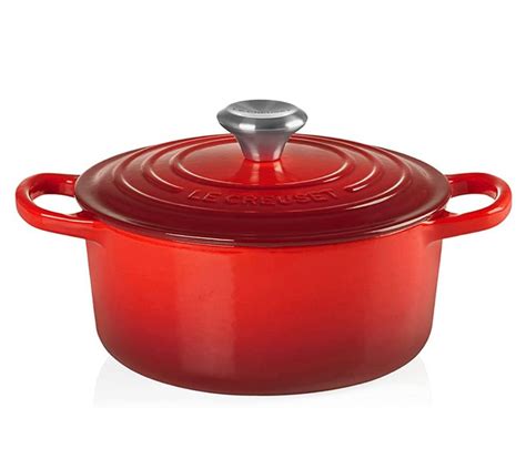 Le Creuset 13 25 Qt Signature Round Dutch Oven Cerise Artofit