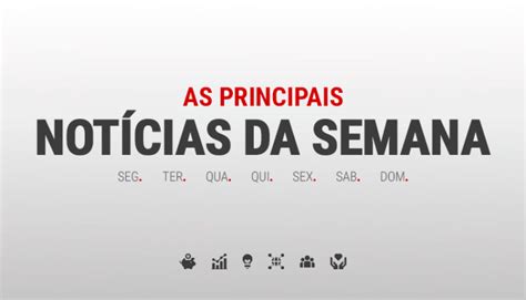 As principais notícias da semana Economia SC