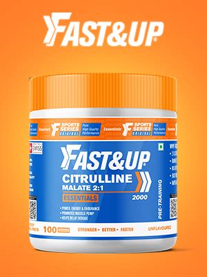 Fast Up Citrulline 2000mg 100 Servings Pack Of 200g Powder