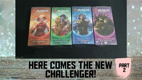 Unboxing Flash Of Ferocity Mtg Challenger Deck Part Youtube