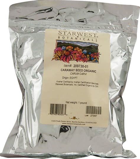 Amazon Starwest Botanicals Organic Caraway Seed Lbs Caraway