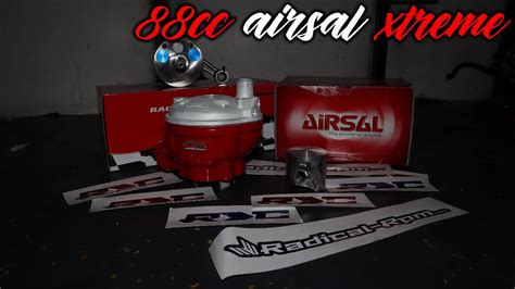 88cc Airsal Xtreme Unboxing YouTube