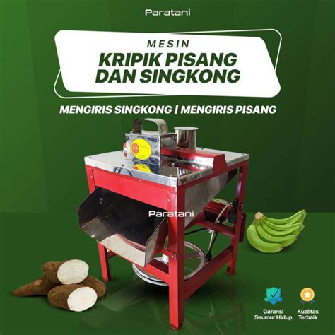 Jual Mesin Pengiris Pisang Singkong Kentang Multifungsi Di Seller Shin