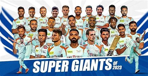 Lsg Playing Full Squad Of Lucknow Super Giants Players Dream