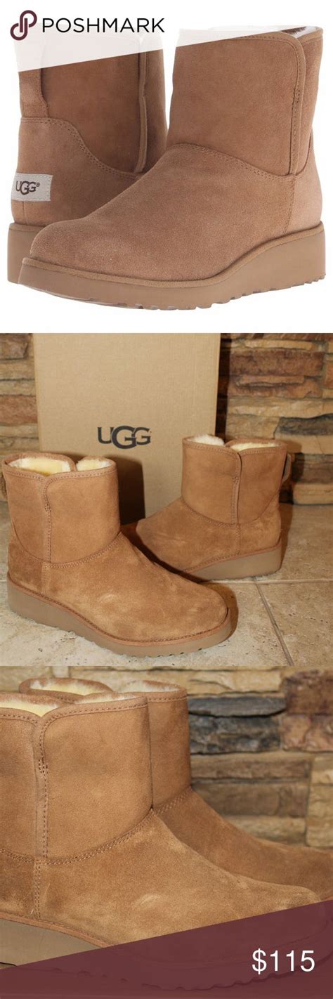 UGG KRISTIN WATER RESISTANT SUEDE BOOTS NEW Suede Boots Rain Boots