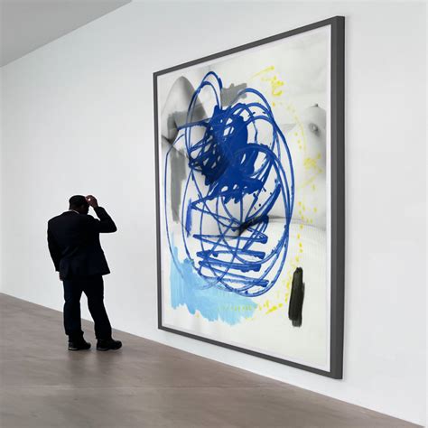 Abstract Art Nude Throwing Paint GREGORY BEYLERIAN