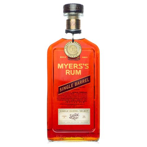 Myers Rum Single Barrel Select 750ml The Liquor Bros