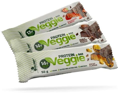 OLIMP Veggie Protein Bar 50 G Ceny I Opinie Ceneo Pl