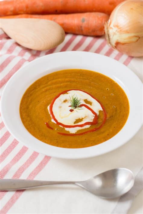 Easy Carrot Soup Only 5 Ingredients Merry About Town