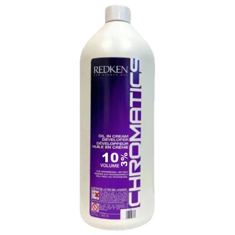 Redken Chromatics Oil In Cream 10 Volume Developer 32 Oz Ebay