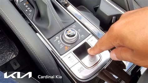 CK 2022 Kia Telluride How To Use Your Electronic Parking Brake With