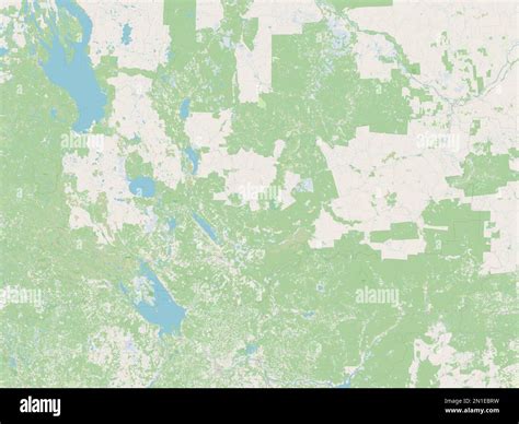 Vologda, region of Russia. Open Street Map Stock Photo - Alamy