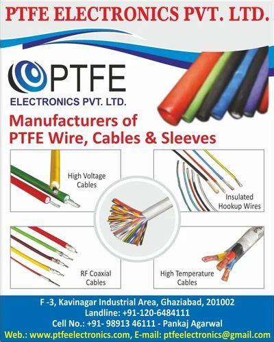 Multicolor PTFE Multicore Cables Packaging Type Roll 230v To 440 V