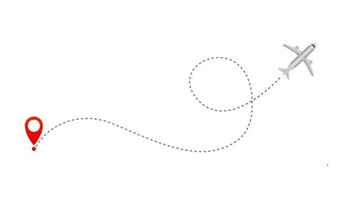 3 Hundred Airplane Dotted Line Trajectory Royalty Free Images Stock