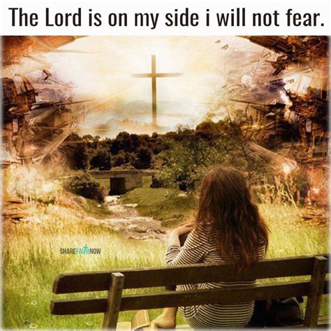 God And Jesus Christthe Lord Is On My Side I Will Not Fear