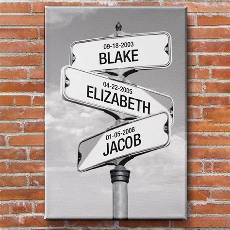 Crossroad Of Love Custom Children Names Premium Canvas Prime Choice