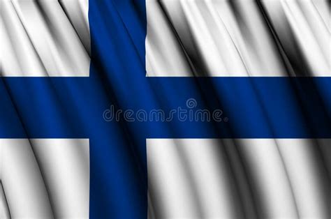 Finland Waving Flag Stock Illustrations 4 053 Finland Waving Flag