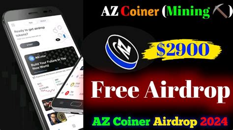 Airdrop Azcoiner Free Mining App Aazcoiner App Az Coiner Airdrop