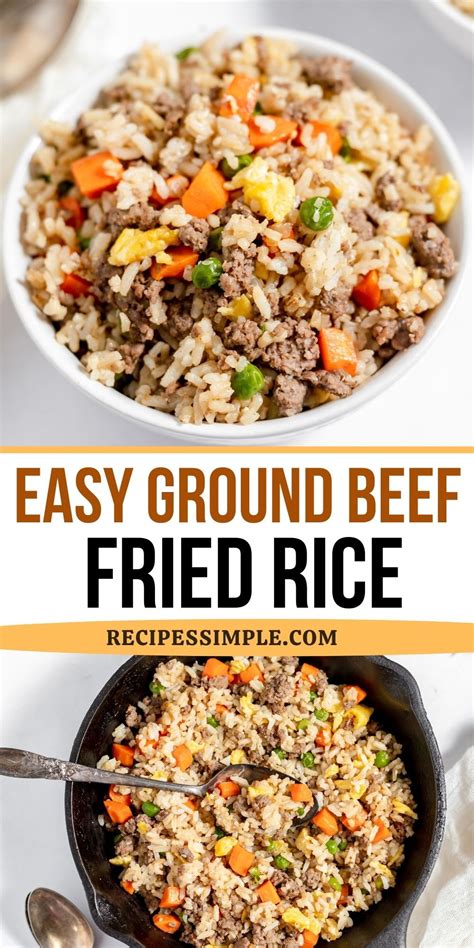 Ground Beef Fried Rice Artofit