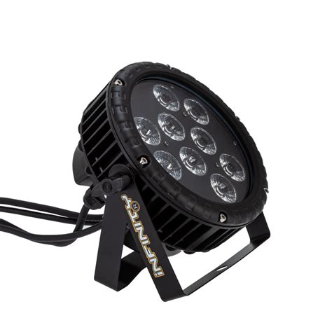 Par Led Outdoor RGBWA UV SK IF0918F Slim Skypix