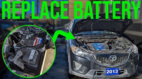 How To EASILY Replace The Battery Mazda CX 5 2012 2016 YouTube