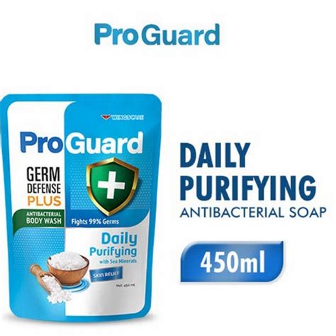 Jual PROGUARD Antibacterial Body Wash DAILY PURIFYING 450mL Sabun