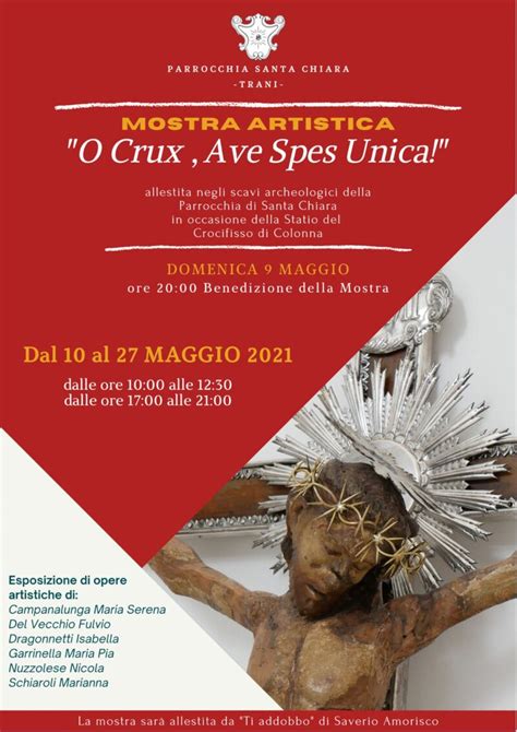 Mostra Artistica O Crux Ave Spes Unica Ufficio Per I Beni