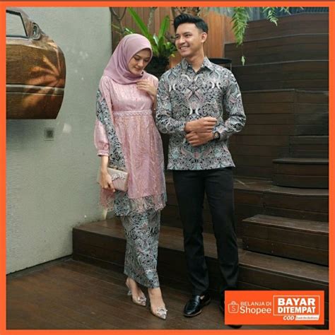 Jual Kebaya Couple Semi Prancis Katun Bahan Kebaya Semi France Corneli