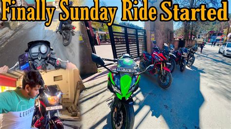 Motovloggerjannustunts First Time Sunday RideTabahi What A Vloggers